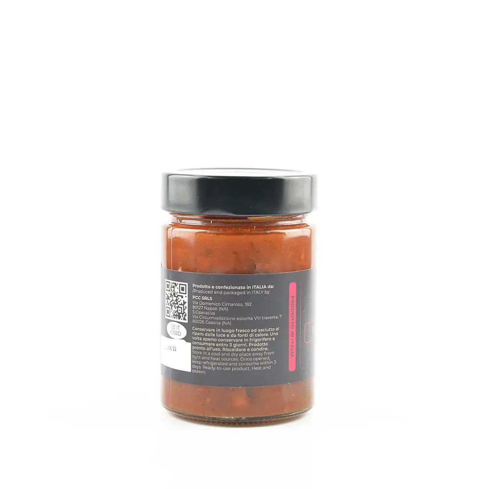 SUGO PRONTO CON POMODORI E POLPI ALLA LUCIANA - 300G